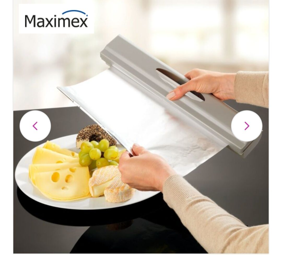 Elettrodomestici da cucina: Maximex Folienspender Perfect-Cutter neuwertig. – Nuovo (secondo la descrizione) da Ladir venduto da GAGA07 1