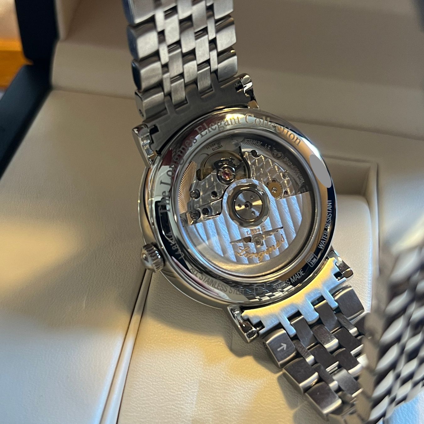 Longines Orologi: Longines Elegant Automatic 2026 Full Set L4.810.4.77.6 – Usato da Carouge GE venduto da Watchaser 4