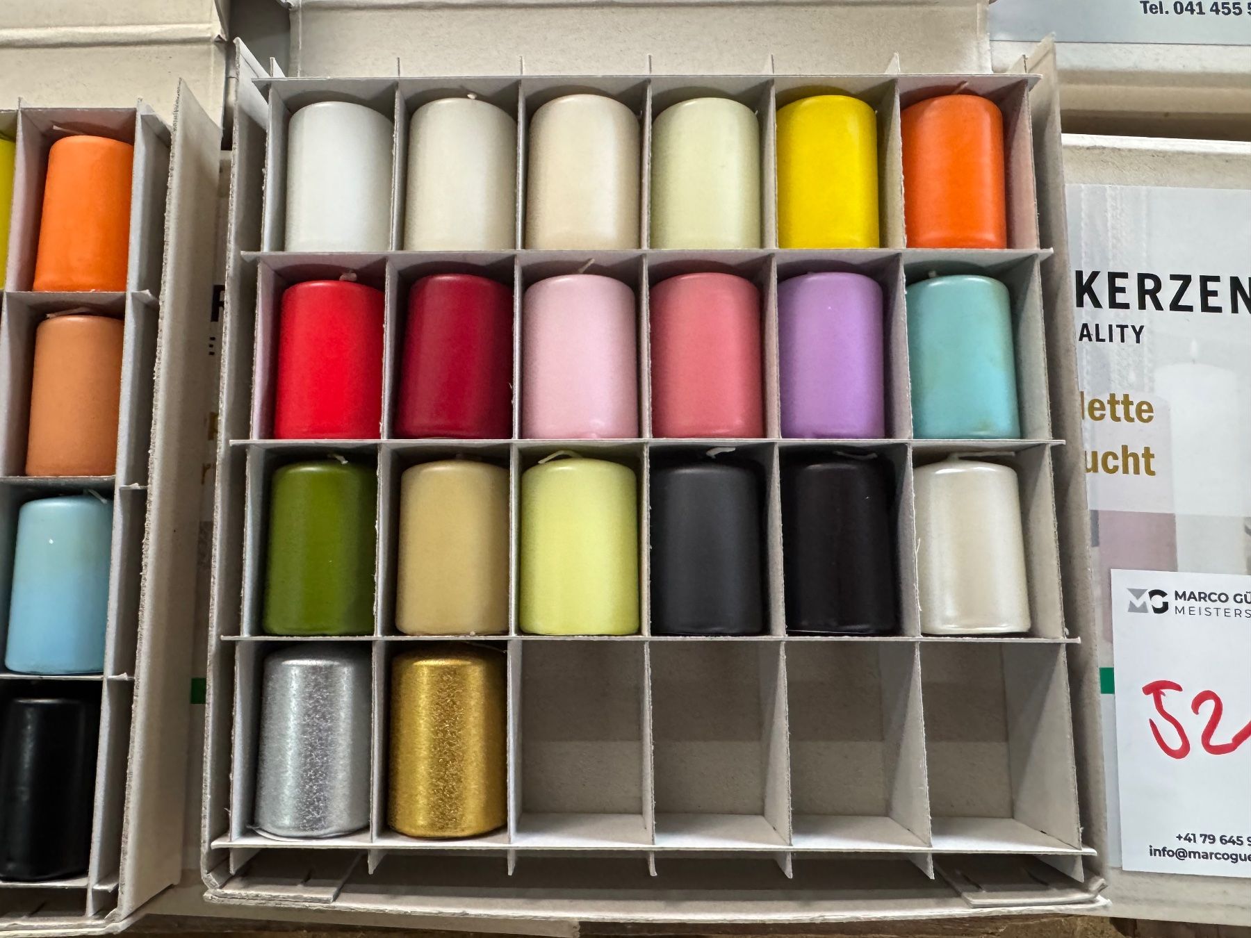 Candele: 521 Posten Kerzen aus Liquidation – Usato da Derendingen venduto da Meisterstuecke 2