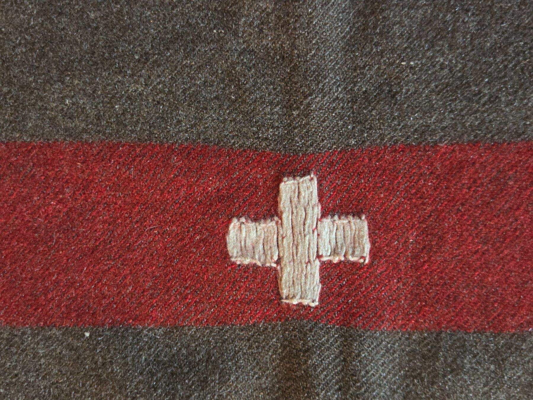 Schweizer Armee Coperte: Couverture 100 % originale armée suisse année 1888 – Usato da Choëx venduto da Solmo51 2