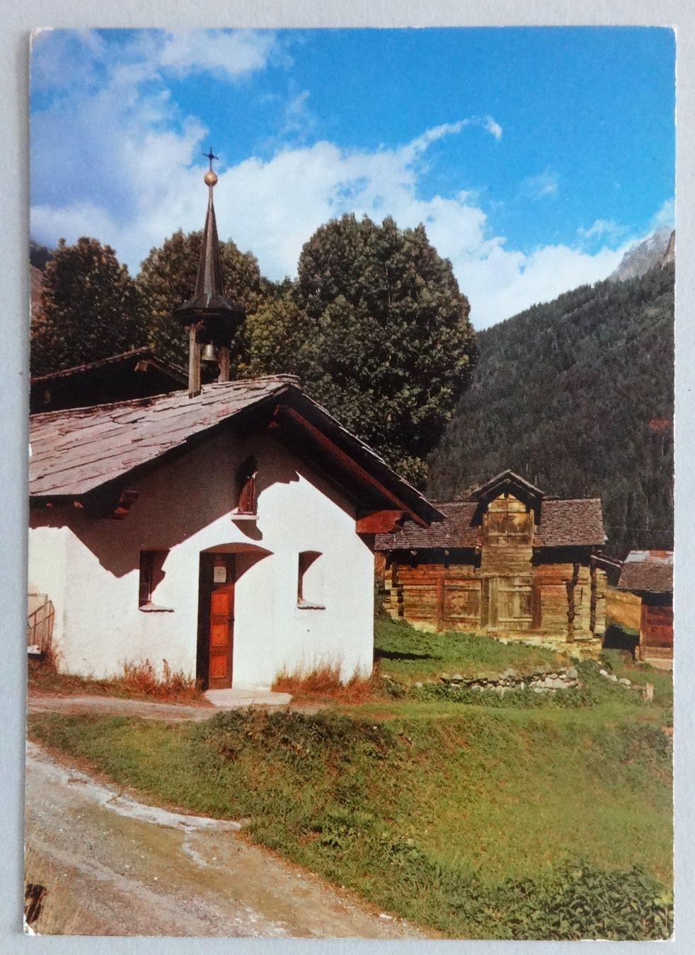 Cartoline postali: Leukerbad, Kapelle Bürchen – Usato da Fétigny venduto da Billy2miny