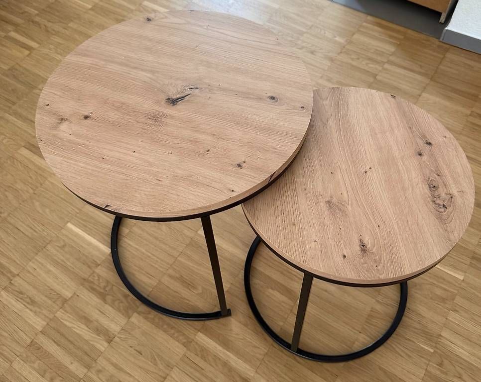 Tavoli: Stubentisch, rund und zweiteilig – Usato da Aarau venduto da diinch 1