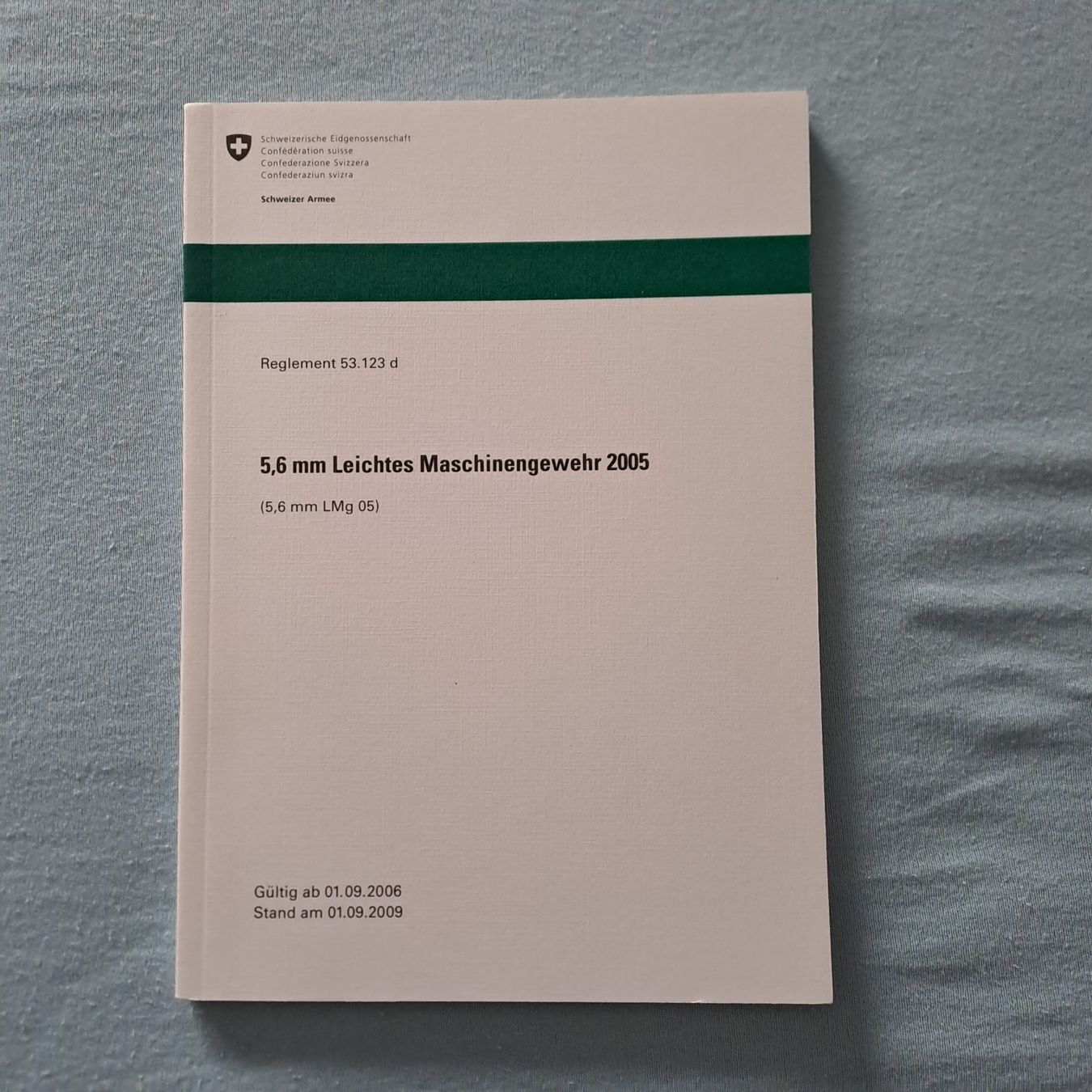 Libri: 5,6mm Leichtes Maschinengewehr 2005 – Nuovo (secondo la descrizione) da Gipf-Oberfrick venduto da Mig_29