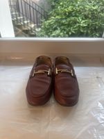 Tod's Loafers Brown Leather Metal Detail