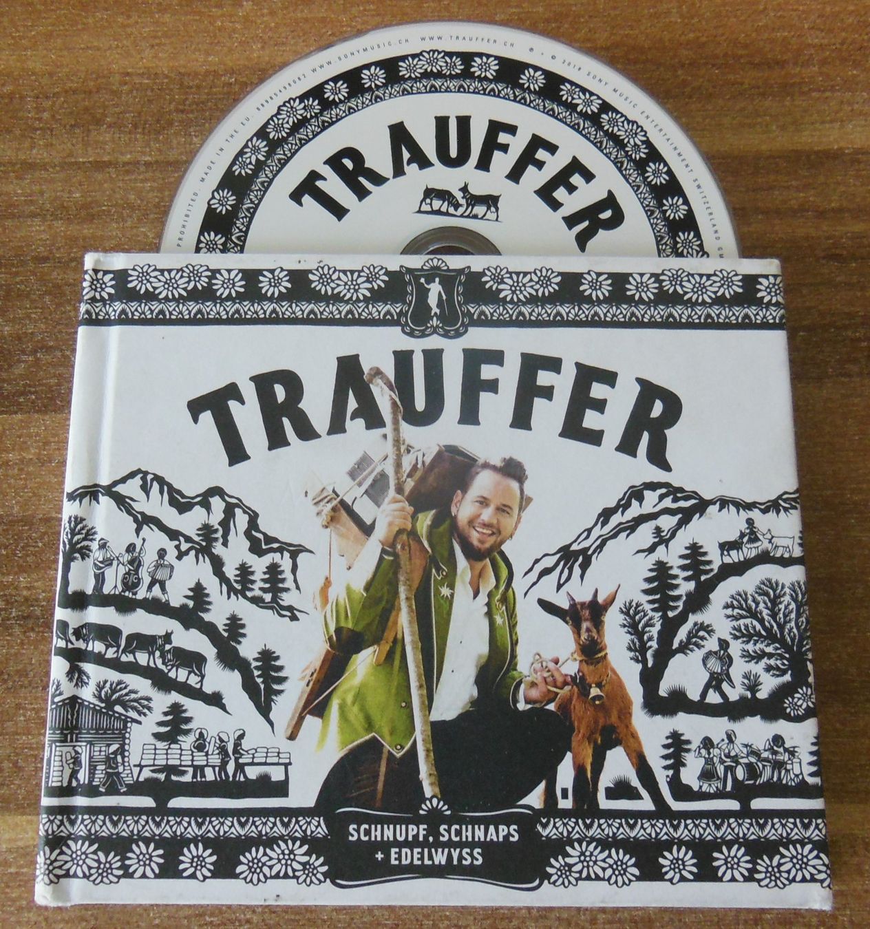 CDs: TRAUFFER - SCHNUPF, SCHNAPS + EDELWYSS CD – Gebraucht aus Münchwilen TG von ecudos10