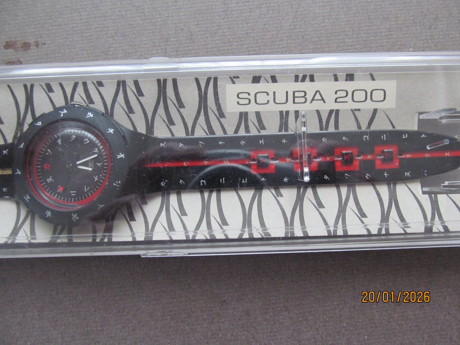 Swatch Montres: SWATCH    SCUBA 200   Originalverpackung – Neuf (Voir description) à Hergiswil NW par Panda1990 1