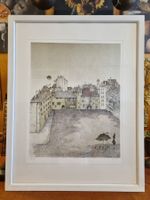 Ossi Czinner – Farblithografie Stadtansicht, 43/200
