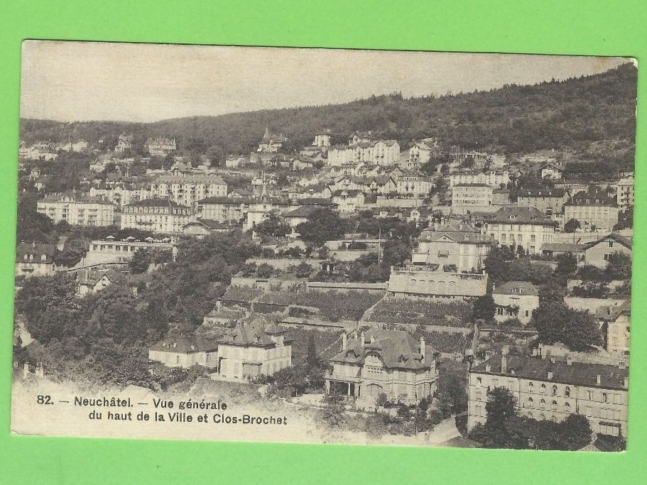 Cartoline postali: Neuchâtel – Usato da Zürich venduto da t24_de