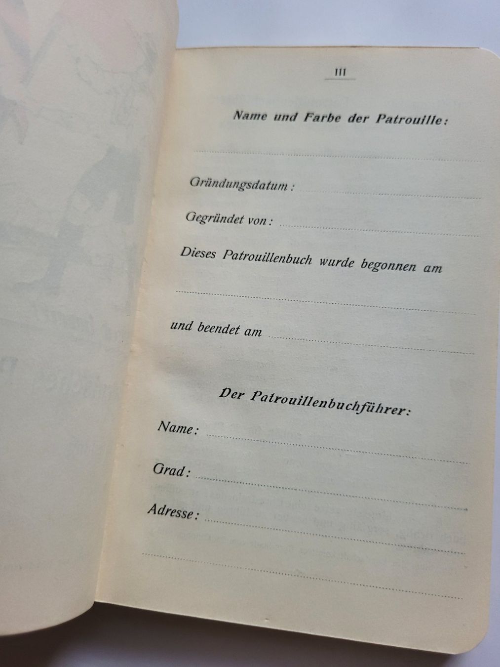 Libri: Pfadi: Schweizerischer Pfadfinderbund Patrouillenbuch 1920 – Usato da Münchenbuchsee venduto da Elykinley 8