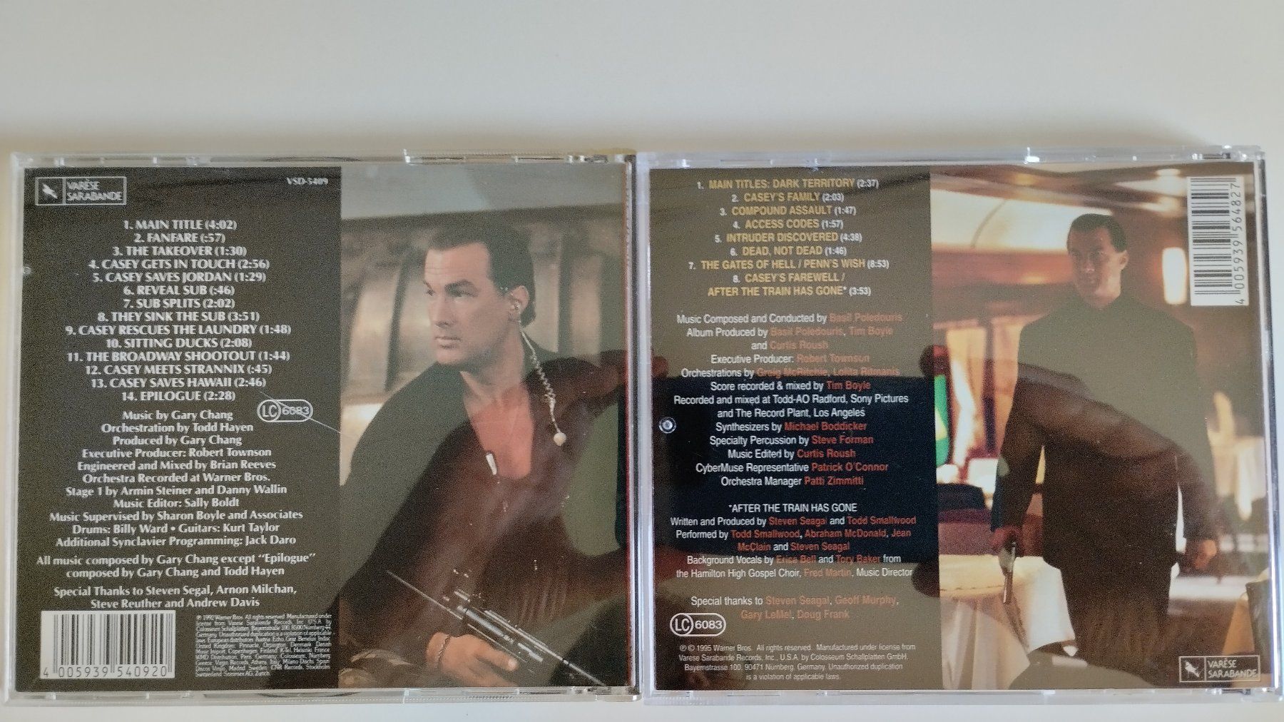 CDs: UNDER SIEGE 1 + 2 CD SOUNDTRACK – Gebraucht aus Basel von Bal-Sagoth 1