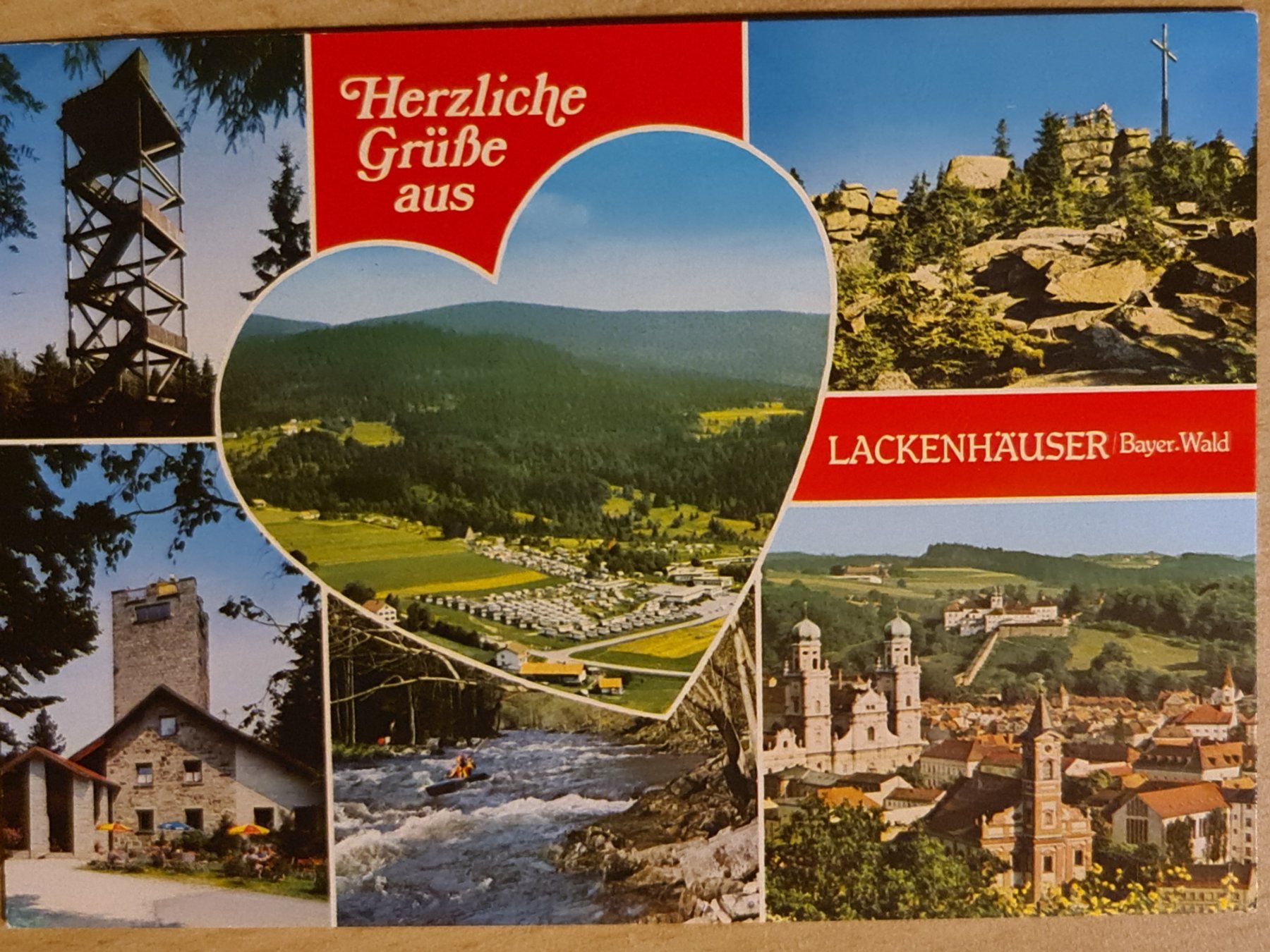 Cartoline postali: Ansichtskarte Lackenhäuser Deutschland – Usato da Dintikon venduto da Vexi