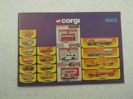 Corgi Toys, Prospekt von 1983