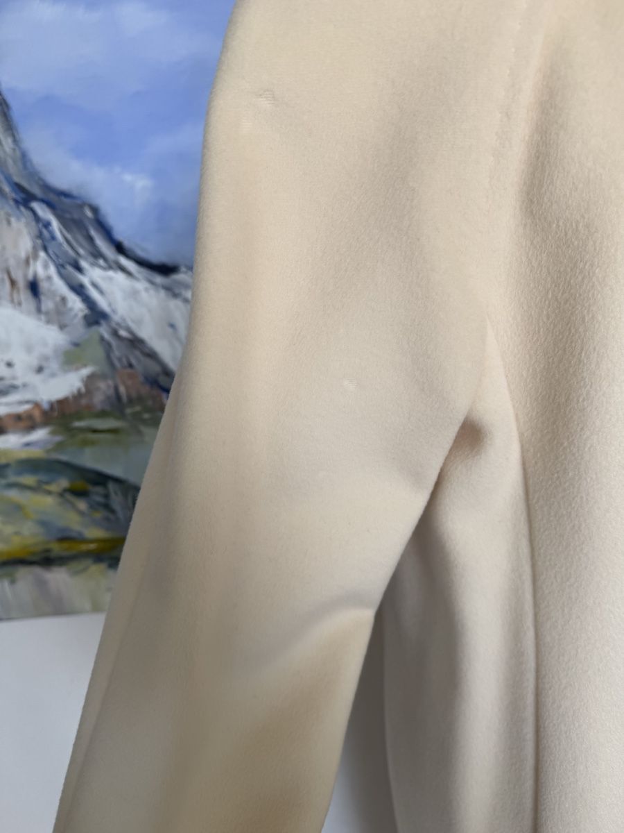 Max Mara Cappotti: Max Mara Mantel Gr 38 Creme – Usato da Savigny venduto da linda2402 3