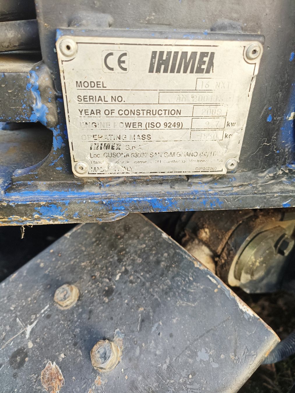 Escavatori: Bagger IHIMER 16NXT – Usato da St. Antoni venduto da DuraMa 4