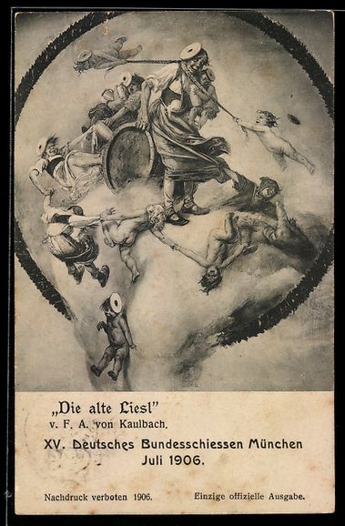 Cancelleria postale: München, XV. Deutsches Bundesschiessen  – Usato da Berlin venduto da bartko-reher