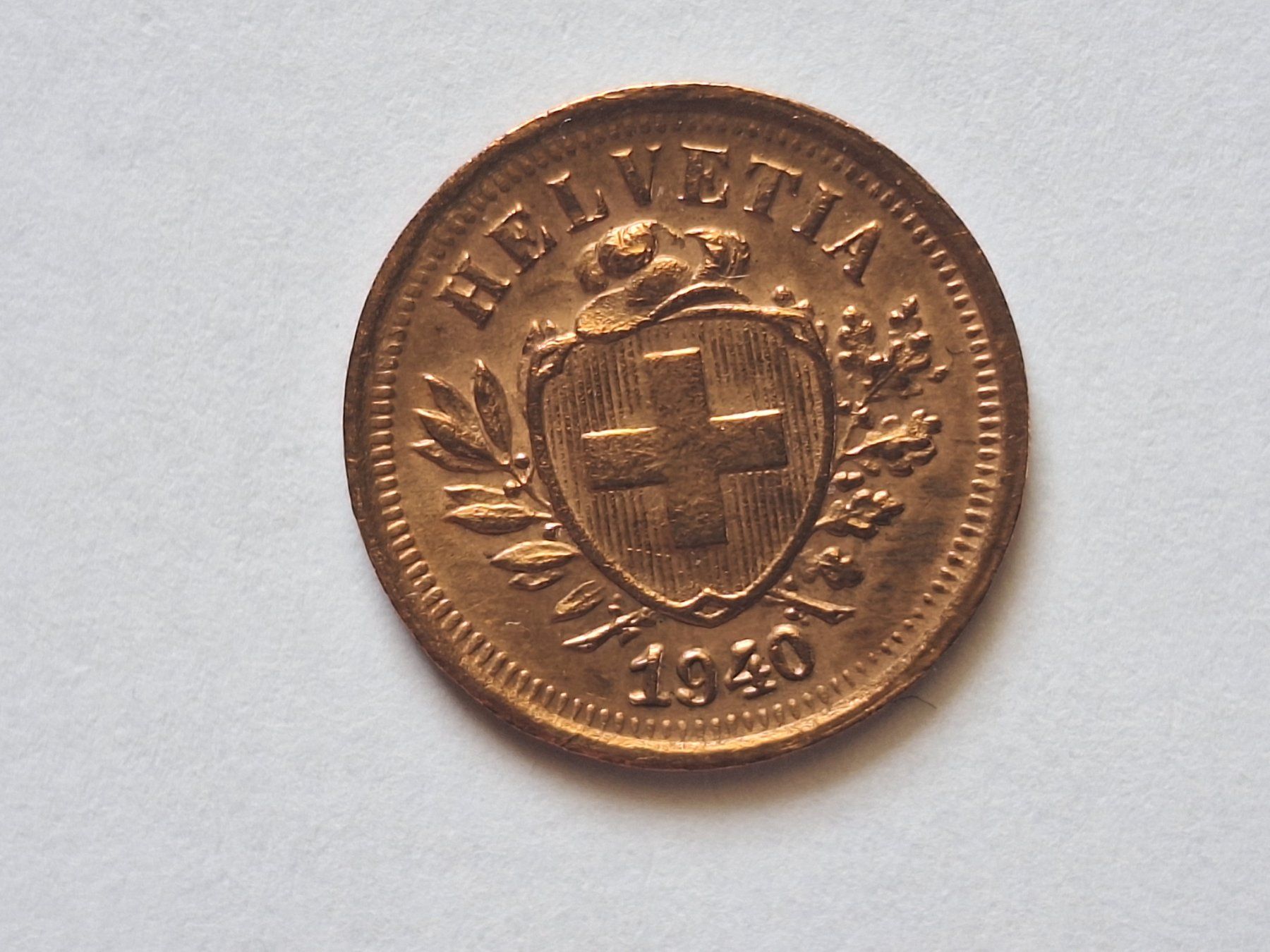 Tutti le monete: 1ct 1940 – Usato da Couvet venduto da zeze03