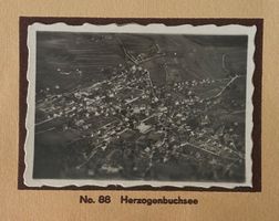 Fliegeraufnahme Walter Mittelholzer,  Foto, Herzogenbuchsee
