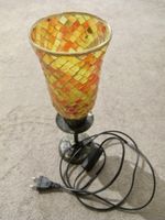Mosaik Tisch Lampe Glas Schirm Deko Leuchte Vintage