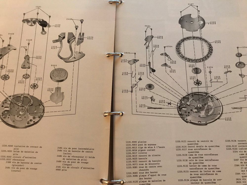 OMEGA GUIDE TECHNIQUE cal. 1220 1640 Kaufen auf Ricardo