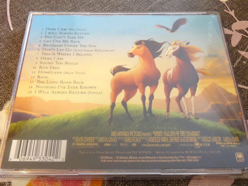 Spirit - Original Motion Picture CD (Gebraucht) in Olten für CHF 3 ...