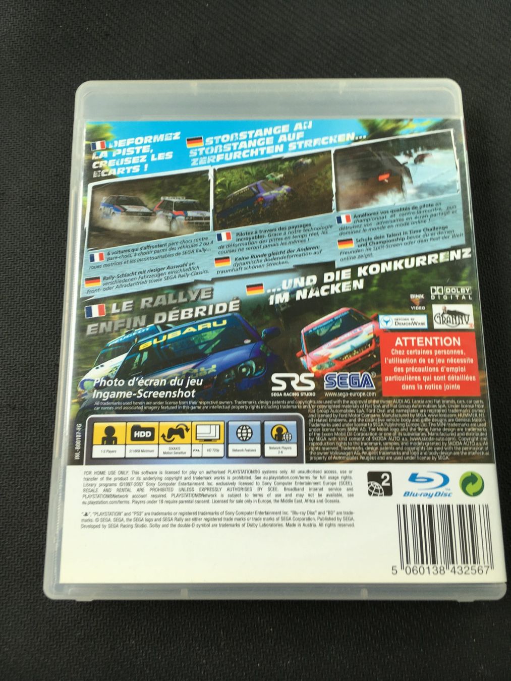 Sony Giochi: Sega Rally - PS3 – Usato da St.Gallen venduto da MedienJoe 1