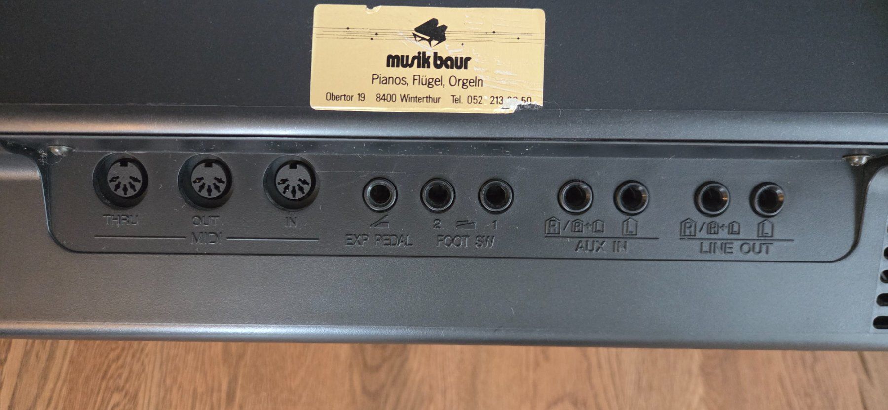 Technics Strumenti musicali: Technics KN 2000 PCM Keyboard gebrauchter Zustand – Usato da Kloten venduto da Jaunin 6