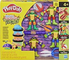 Play-Doh Turtles Cowabunga Kreationen, 4 Figuren 10 cm