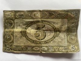 5 Franken Note, Serie 39A