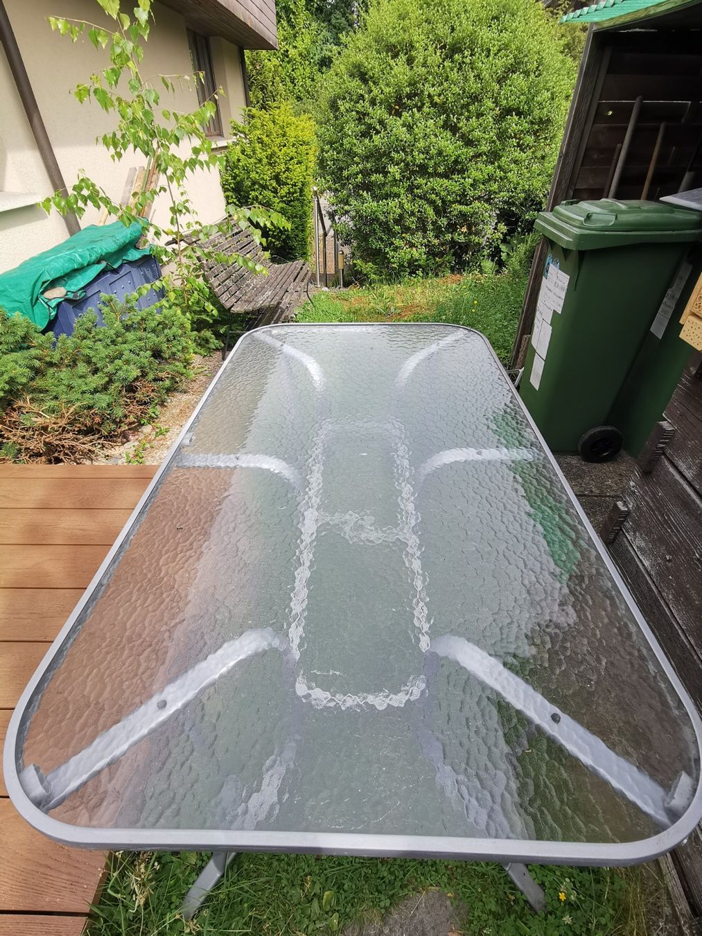 Tavoli: Glastisch für Balkon/Garten – Usato da Glattfelden venduto da sut_q8d2 1