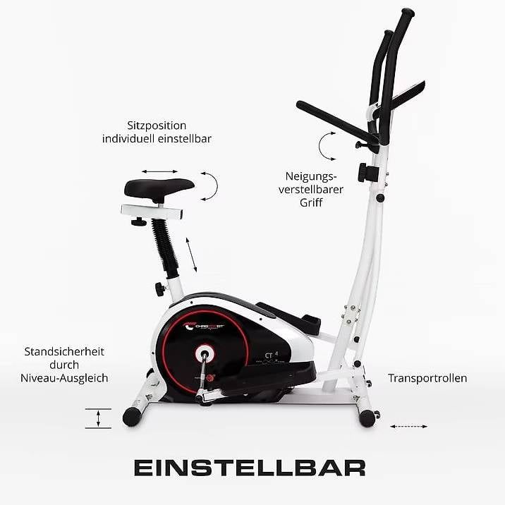 Vélos d'appartement: Cross Trainer e cyclette da camera "Christopeit CT 4" – D'occasion à Bellinzona par Cobrasimone 1