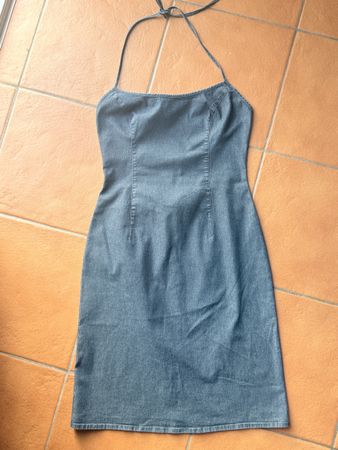 Vestito Benetton jeans donna taglia S