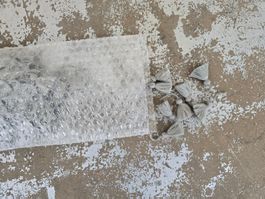 Quasten silbergrau, Basteln, Schmuck, Verzierungen, Neu
