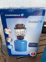 Campinggaslampe inkl. Glühstrümpfe und Campinggasflasche