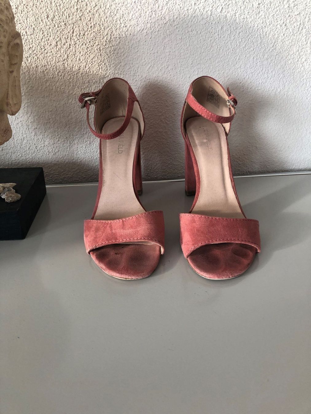 Damenschuhe: rosa pumps mit blümchen – Gebraucht aus Neuhausen am Rheinfall von stundgirl 1