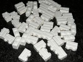 Lego 50 Stk. Mauersteine 1x2 (Profile brick) (new)