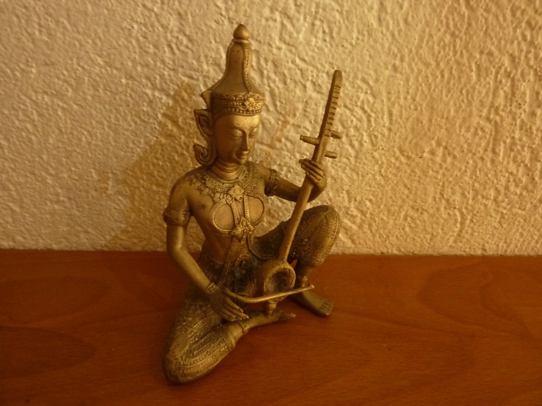 Sculture & Statue: Schöne Antike Saraswati Thailändische Statue – Usato da Hochfelden venduto da swissice 4