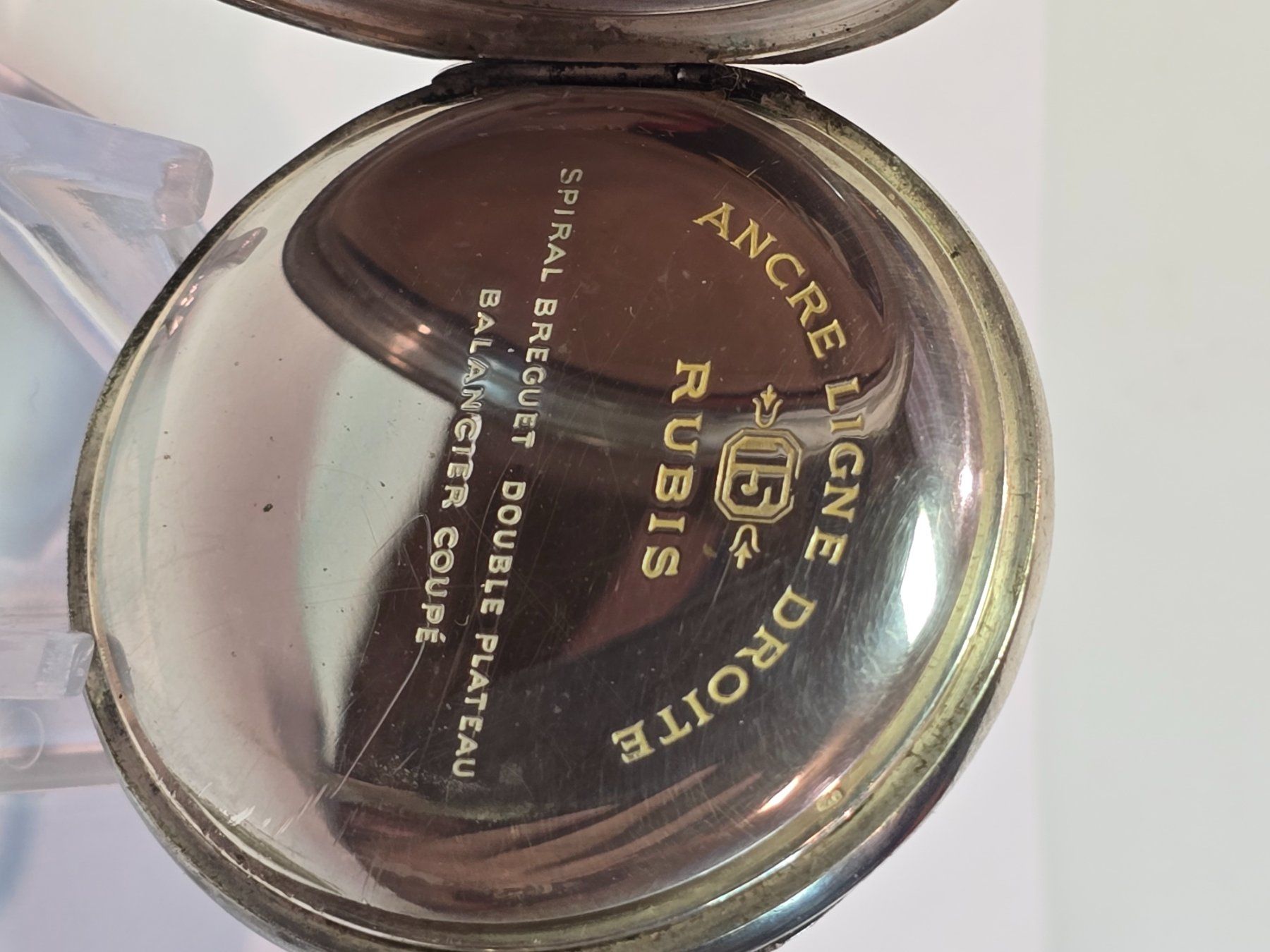 Uhren: Silbertaschenuhr 0.800 läuft – Gebraucht aus Ennetbürgen von 50shafali53 2