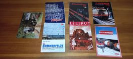 Lot Prospekt Liliput Sommerfeldt Tillig Electrotren Klein,..