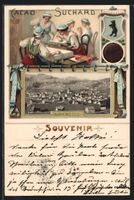 Litho Appenzell, Gesamtansicht, Weberinn