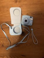 Sofortbildkamera Fujifilm Instax Mini 11 blau mit Tasche