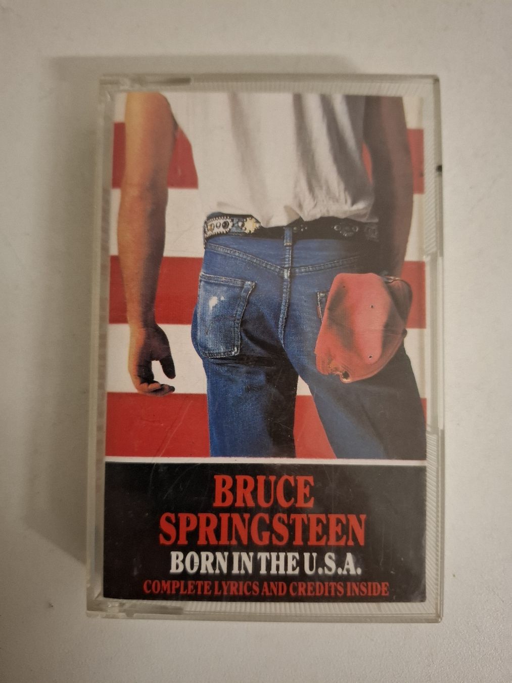 Musicassette: BRUCE SPRIGSTEEN Born in the U.S.A – Usato da Schänis venduto da Heli670
