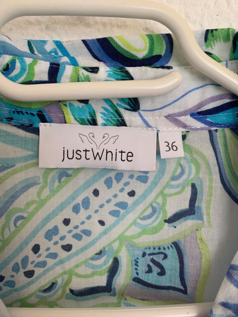 Camicette: Just White Bluse Gr. 36 / S – Usato da Fislisbach venduto da KolibriSecondhand 1