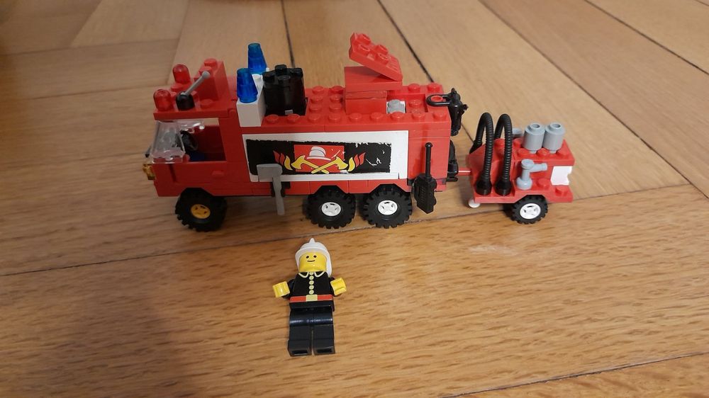 Lego vintage - Nr 6480 Legoland pompiers - Hook and Ladder (Gebraucht ...