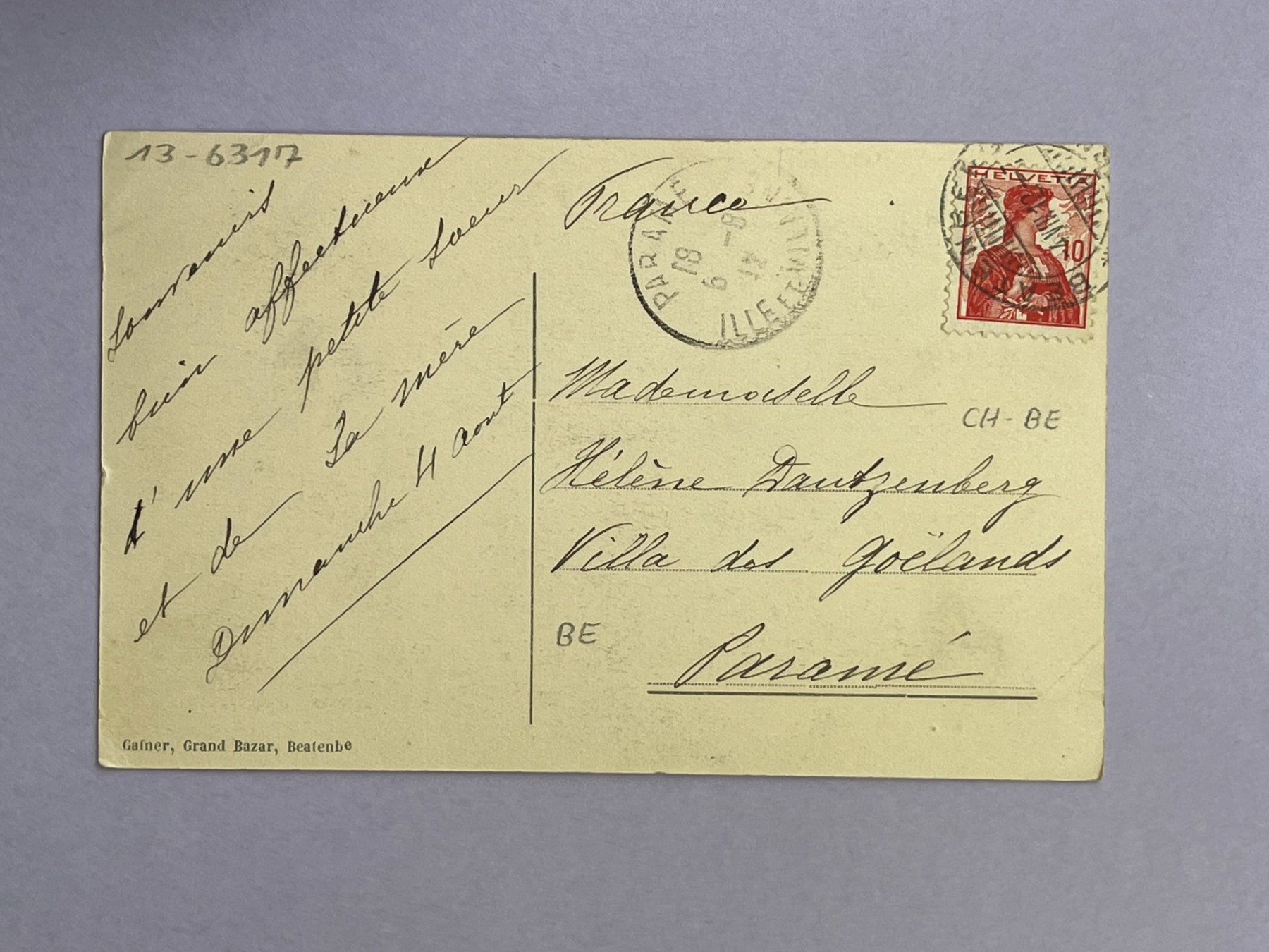 Cartes postales: Beatenberg – D'occasion à Steg VS par _vinci_ 1