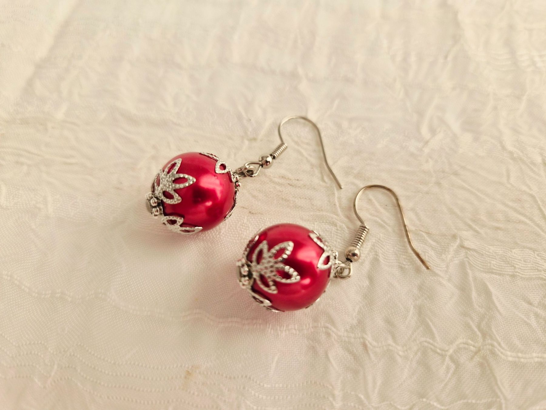 Boucles d'oreille: Ohrringe aus Glasperlen – Neuf (Voir description) à Dietikon par Eleda 6