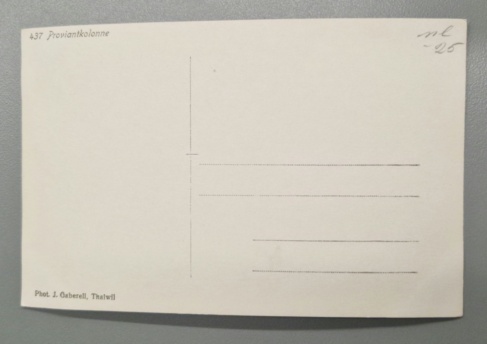 Cartes postales: Proviantkolonne auf Skiern – D'occasion à Ebikon par Donar50 1