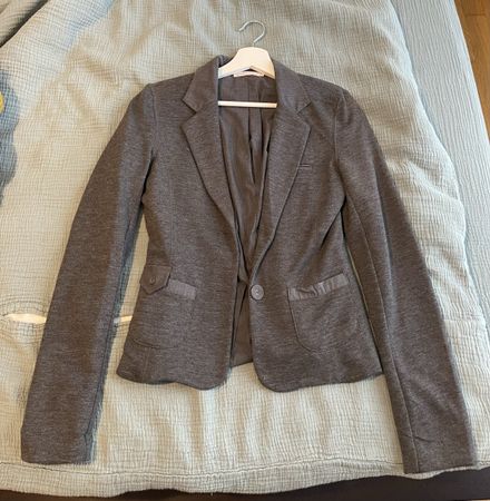 Only Damen Blazer grau, Gr. S, wie neu