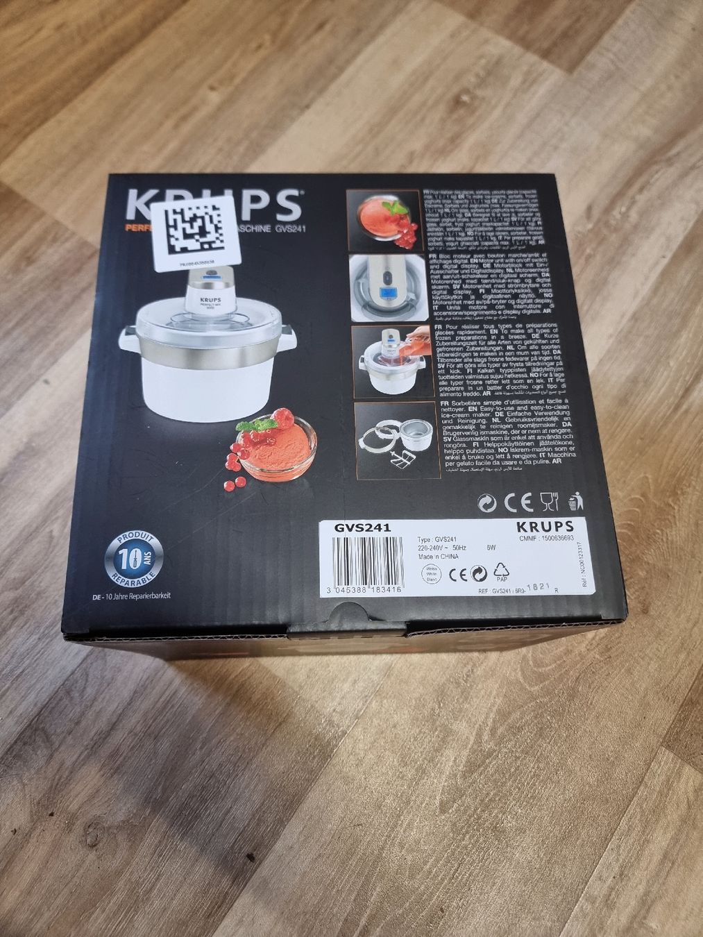 Krups Elettrodomestici da cucina: Machine à glace Krups Perfect Mix 9000 – Nuovo (secondo la descrizione) da Versegères venduto da mar_hr7l 1