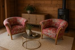 Paire de fauteuils de style Art déco – très bel état