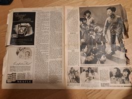 Zeitung alt Mongolei 1942